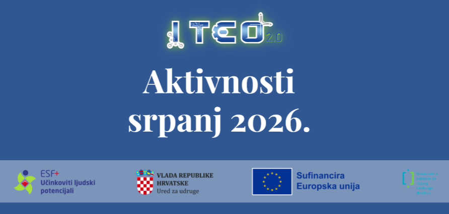 ITEO 2.0 aktivnosti provedene u srpnju 2026.