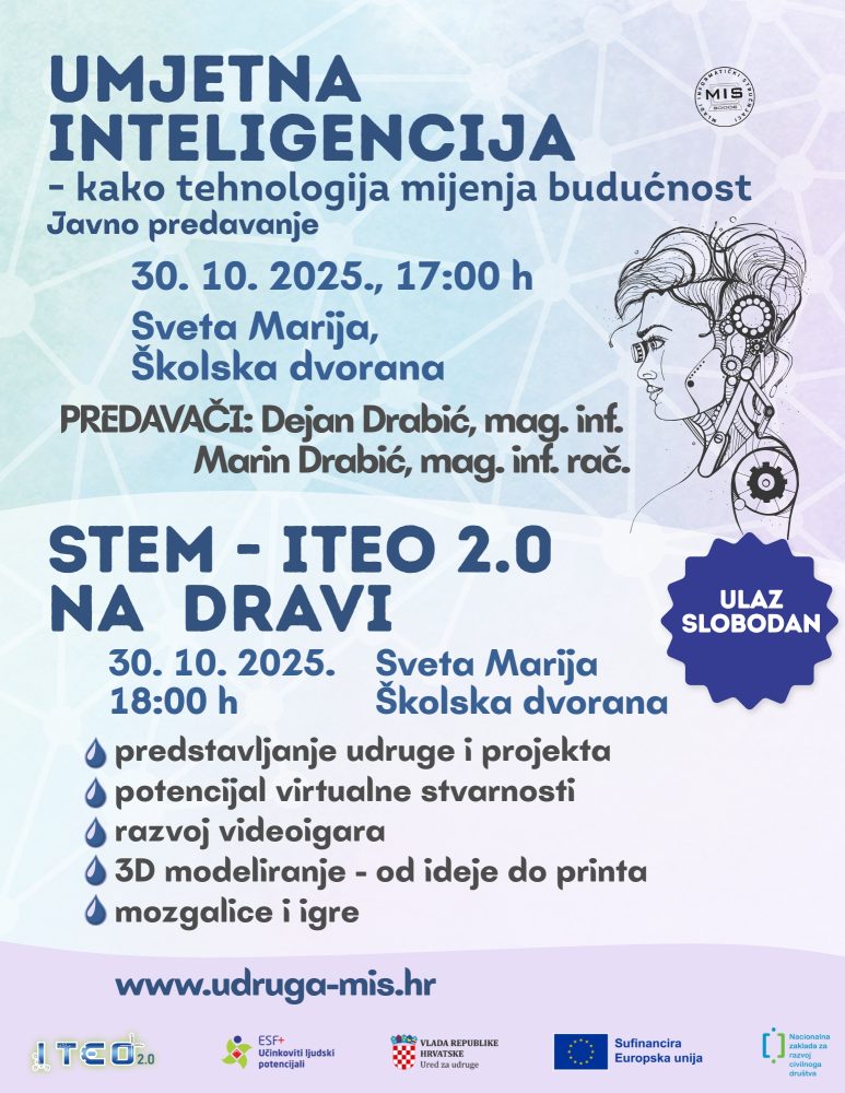 ITEO 2.0 na Dravi plakat